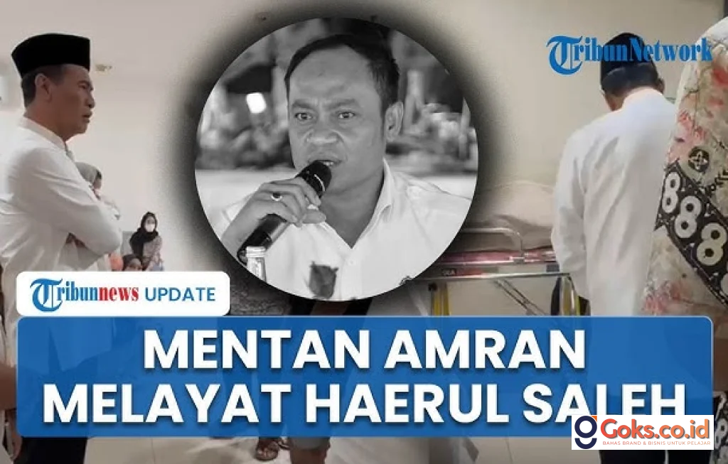 Amran Sulaiman Kenang Haerul Saleh
