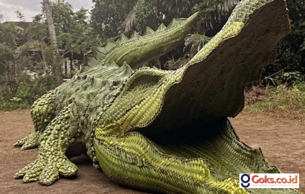anyaman daun Lacoste Bali