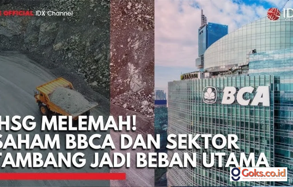IHSG Melemah Saham Tambang