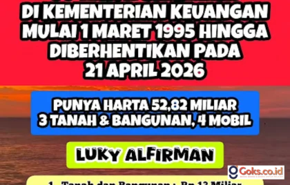 Kekayaan Luky Alfirman