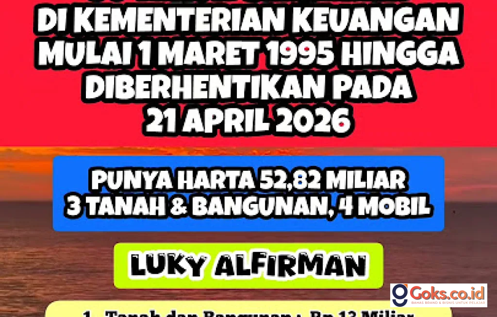 Kekayaan Luky Alfirman