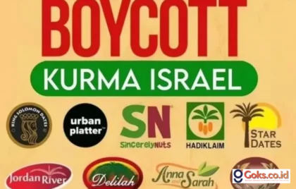 Kurma Israel Diboikot