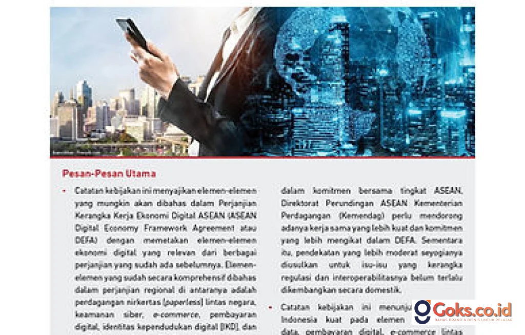 Perjanjian Ekonomi Digital ASEAN