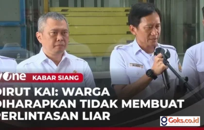 perlintasan liar KAI
