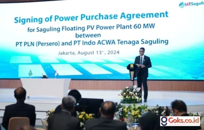 PLTS Saguling Berjalan Lagi