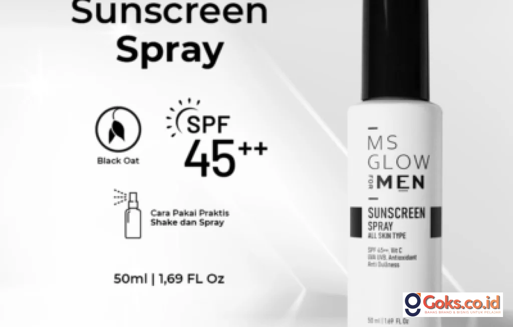 sunscreen spray praktis